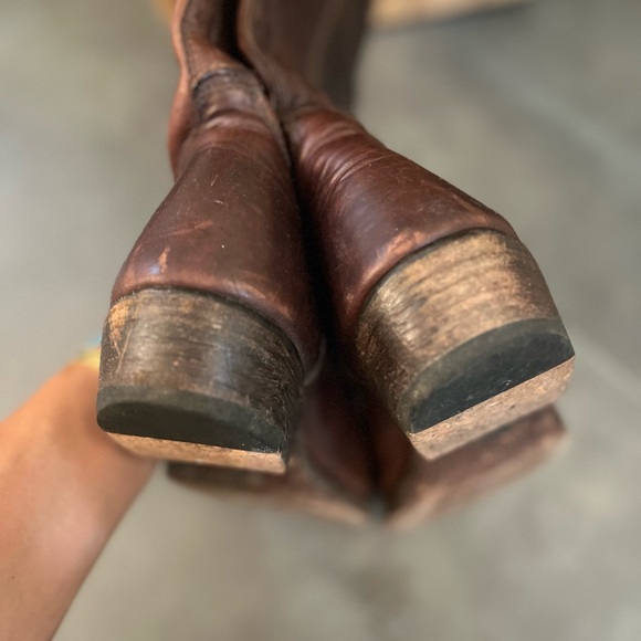 Frye Tall Rider Boots Size 9 - Picture 4 of 7